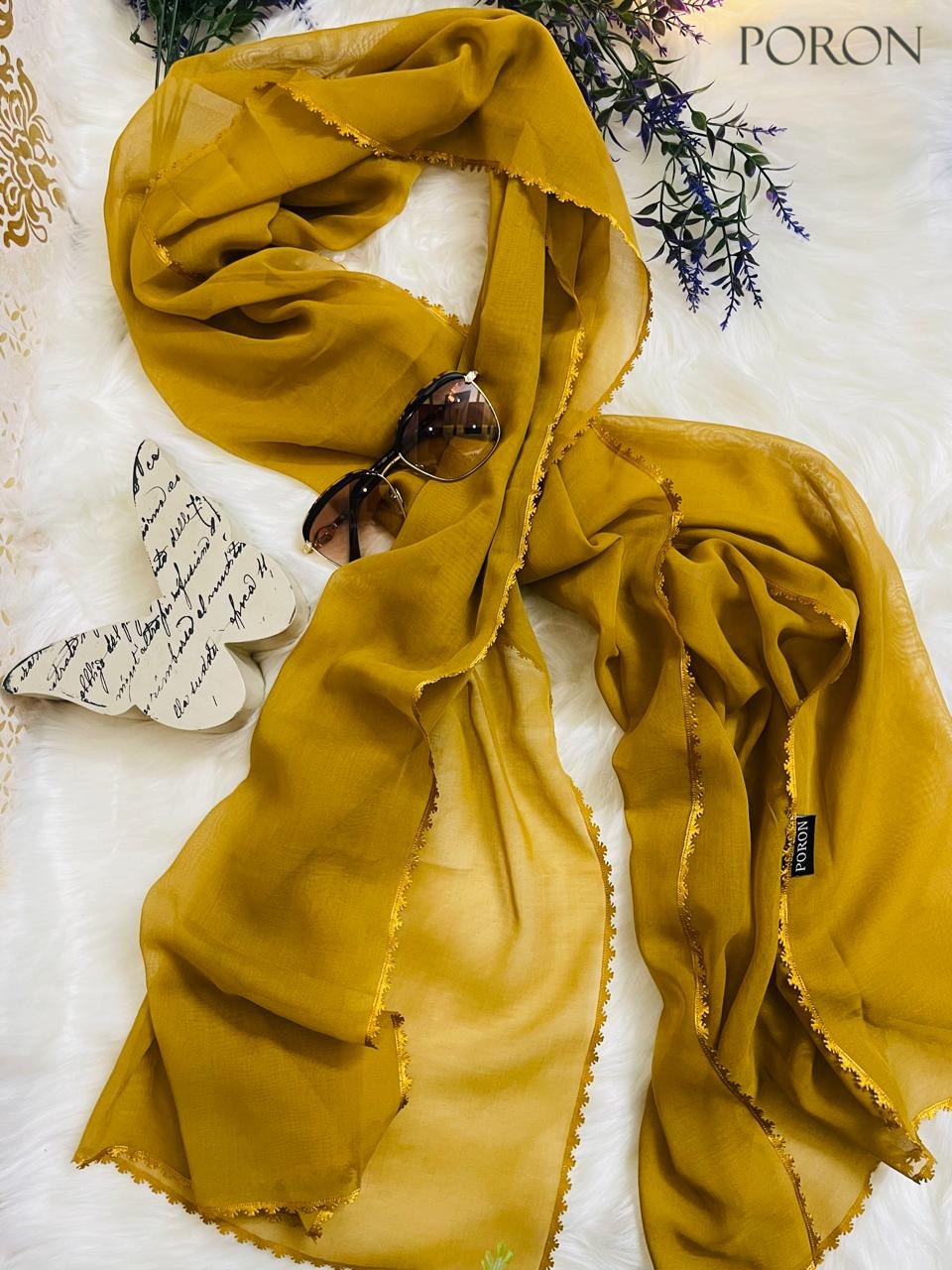 Thumbnail of Japanese Silk Cotton - Lace Stitched